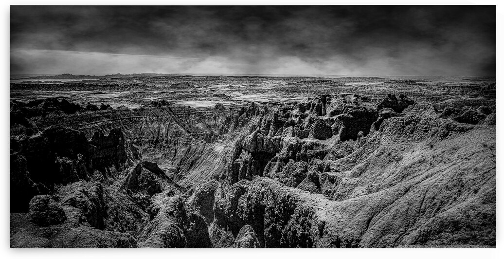 Shadows of the Earth: A Canyon Dream in the Badlands by Dream World Images