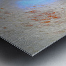 Echoes of Light in a Timeworn Spiral Metal print