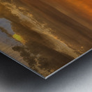 Burning Sky Over Silent Shadows Metal print