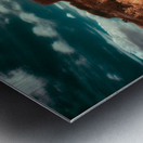 Ethereal Landscape Under Painted Skies Metal print