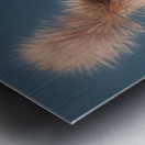 Textured Dance Beneath the Blue Metal print