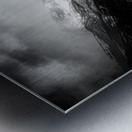 Mountains Embrace: Lone Valley Tree Metal print