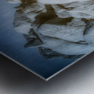 Desert Canvas of Fire and Stone Metal print