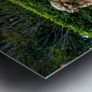 Garden Statue - 4 Metal print