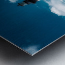 Whispers of Light: Lighthouse Whispers While Exploring Bodie Metal print