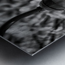 Infrared Light Metal print