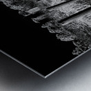 Fence Curve Metal print