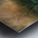 Storms of Remembrance: An Ominous Storm over the Pennsylvania Monument in Gettysburg Metal print