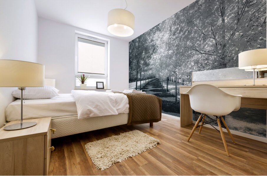 Canopy of Silent Shadows Mural print