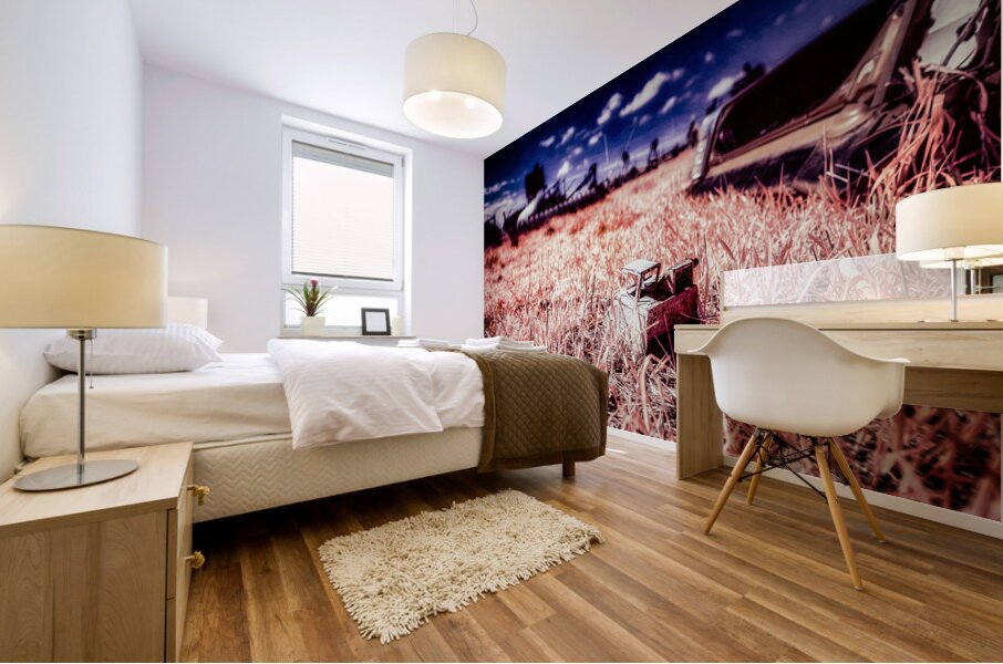 Rustic Relic - Kids Toy Remnant Mural print