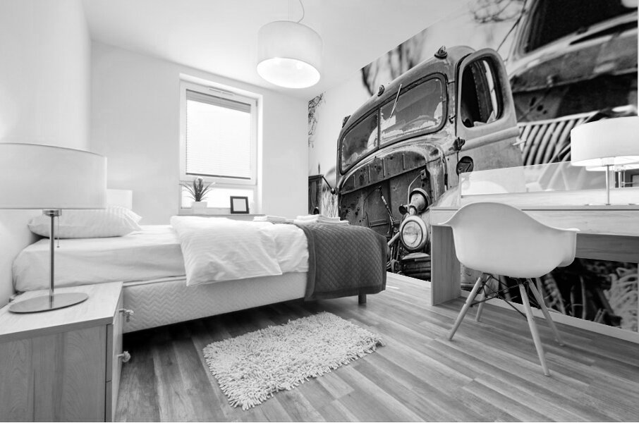 Rustic Relic - Missing Motor Mural print