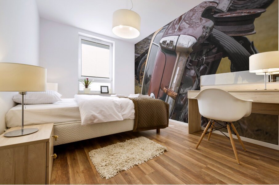 Rustic Relic - Nebraska Mercury Mural print