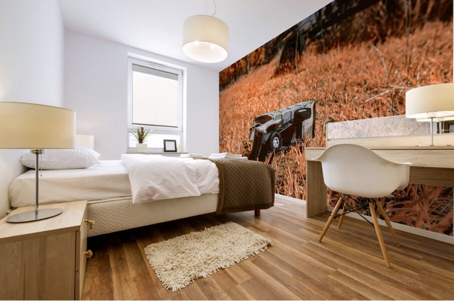 Rustic Relic   Tonka Dream Mural print