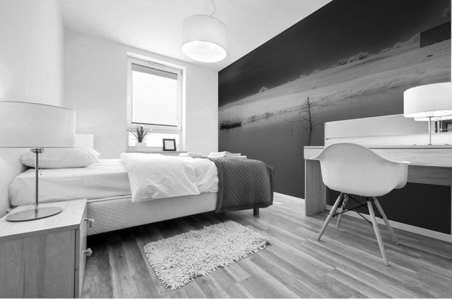 Quietude by the Lake Mural print