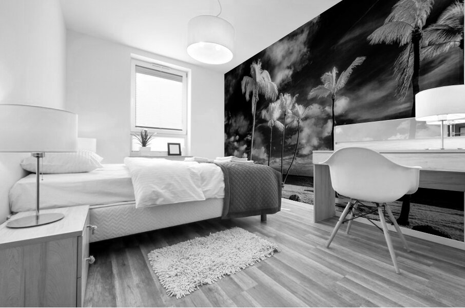 Tiki Picnic Mural print