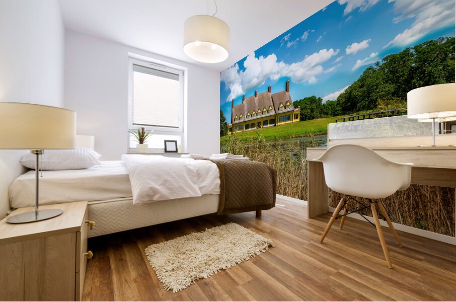 Exploring the Historic Whalehead Club: Beauty by the Seashore Mural print