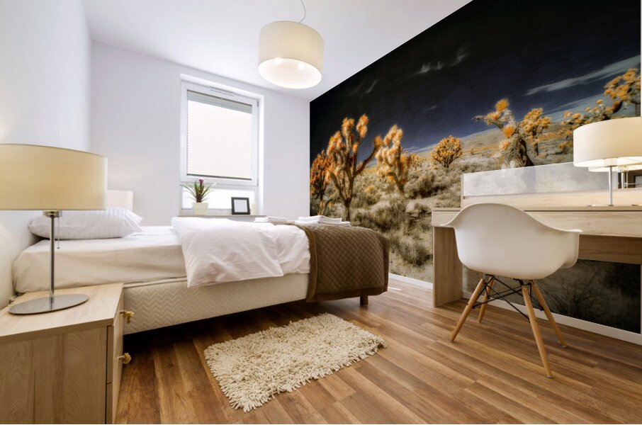 Joshuas Celestial Canopy Mural print