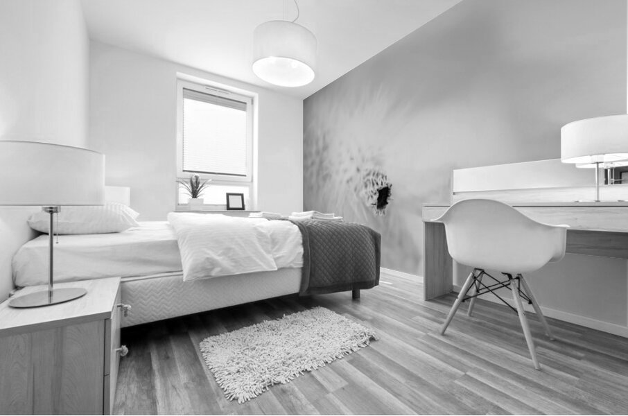 Prickly Veil Mural print