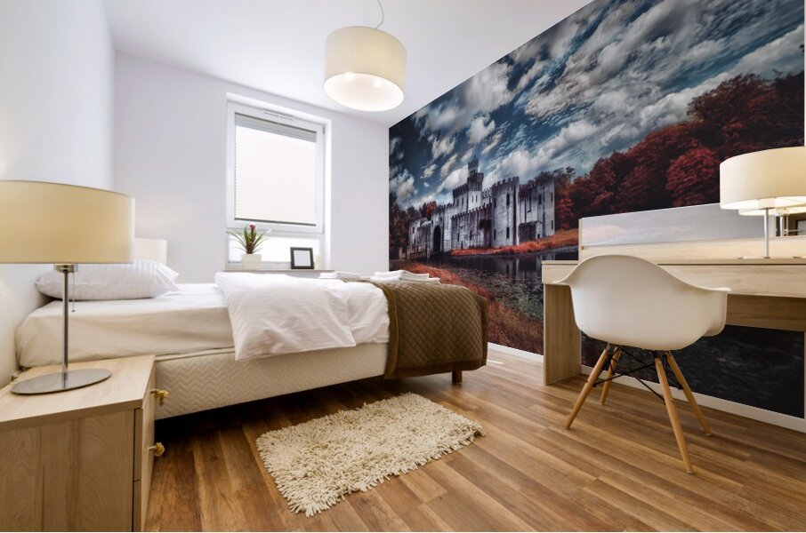 Newmans Castle: A Texan Tale in Full Spectrum Splendor Mural print