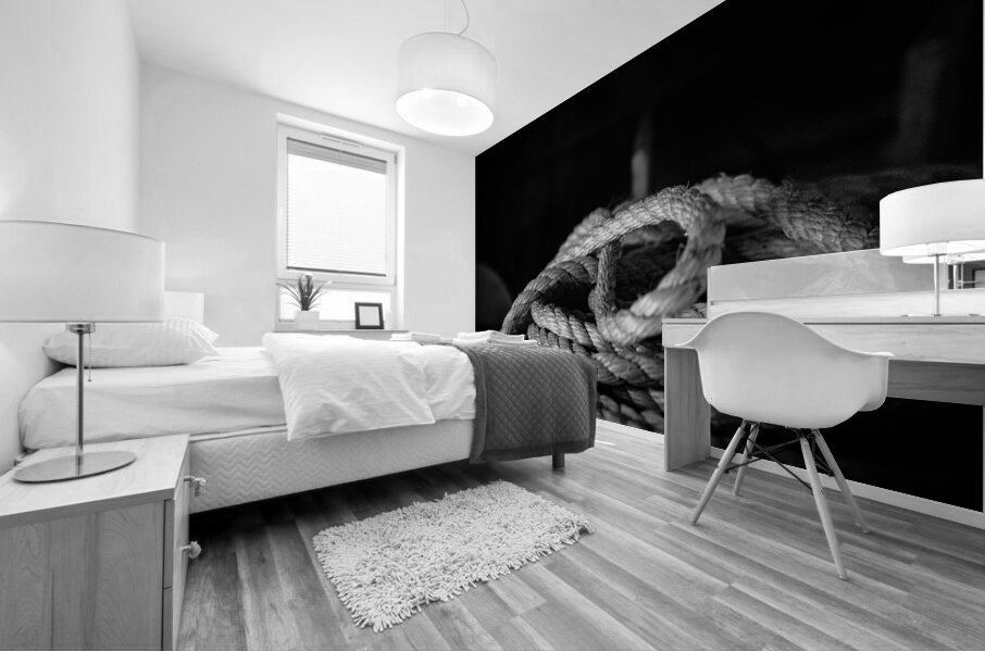 Tangled Luminescence Mural print