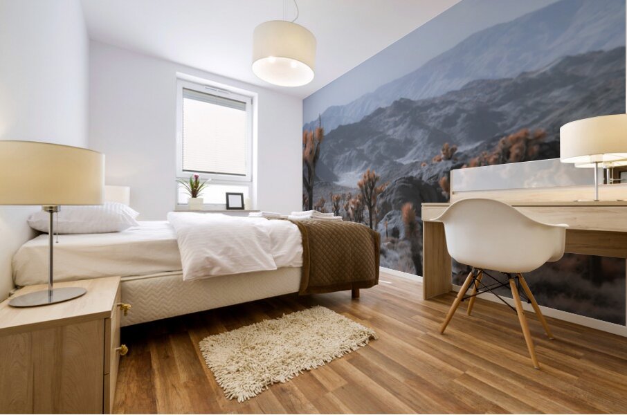 Deserts Spiky Palette Mural print