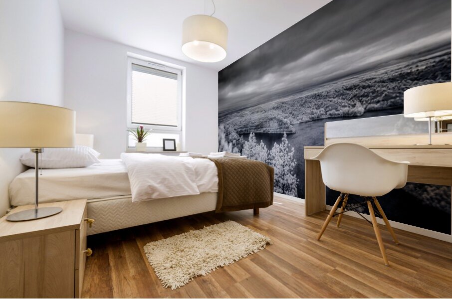 Guernsey Overlook: Infrared Impressions of the Overview Mural print