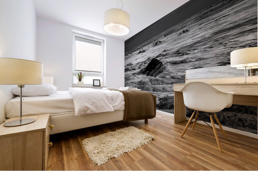 Shadows of the Earth: Little Badlands Mural print