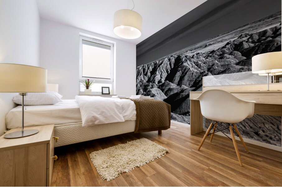 Shadows of the Earth: A Journey Through the Shadows of the Badla Mural print