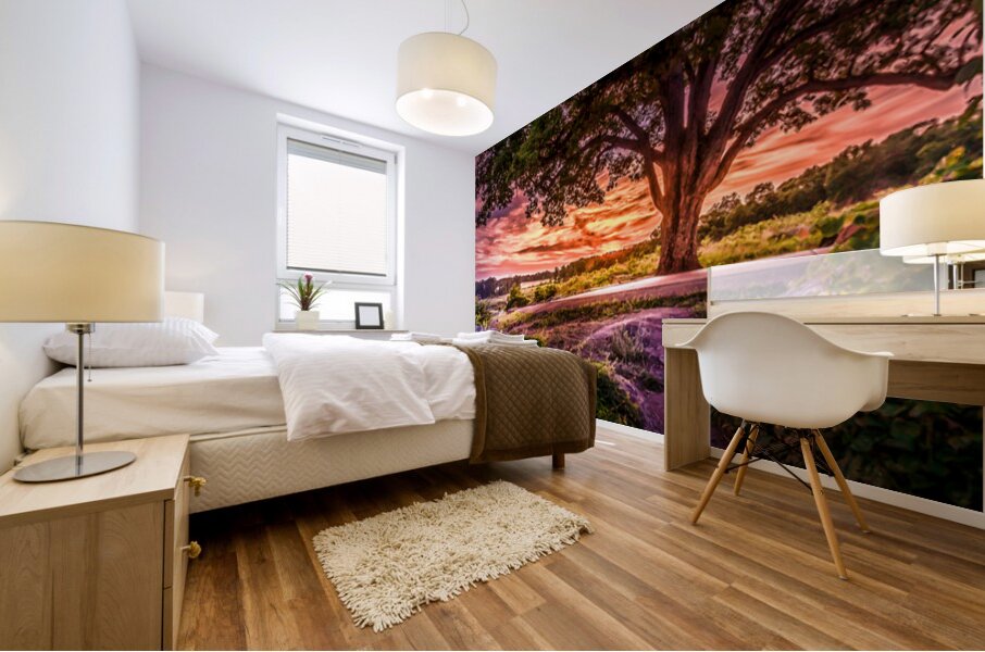 Fairytale Sunset Mural print