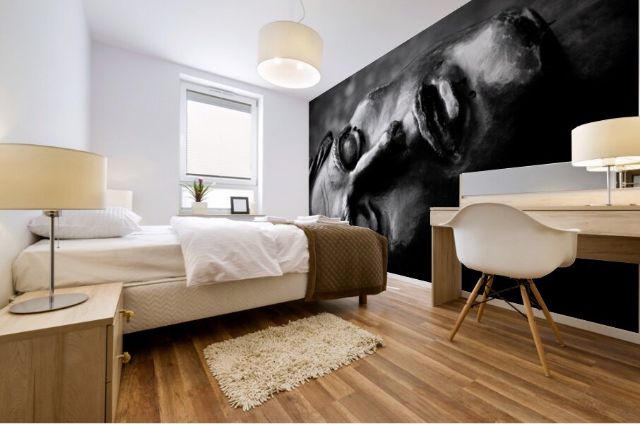 In the Eyes of War Mural print