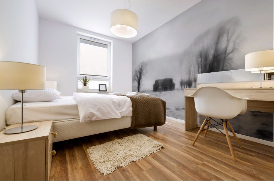 Winters Solitude Mural print