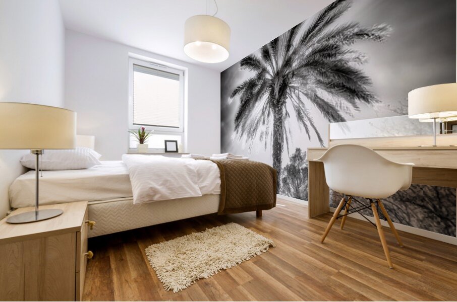 Halo of Fronds Mural print