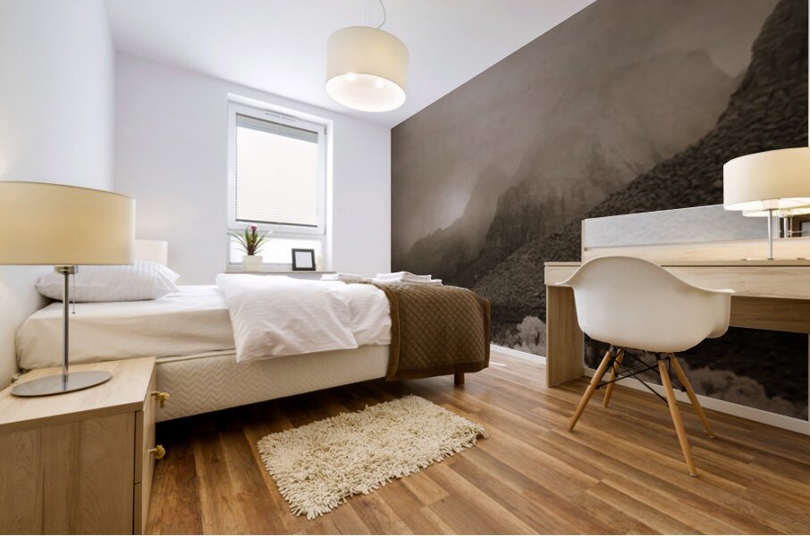 Mountain Light Symphony Mural print