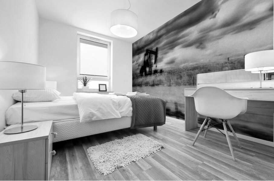 Where Past Meets Present Mural print