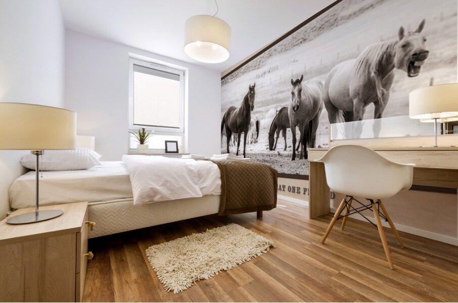 Wild Bonds  We All Have That One Friend Mural print