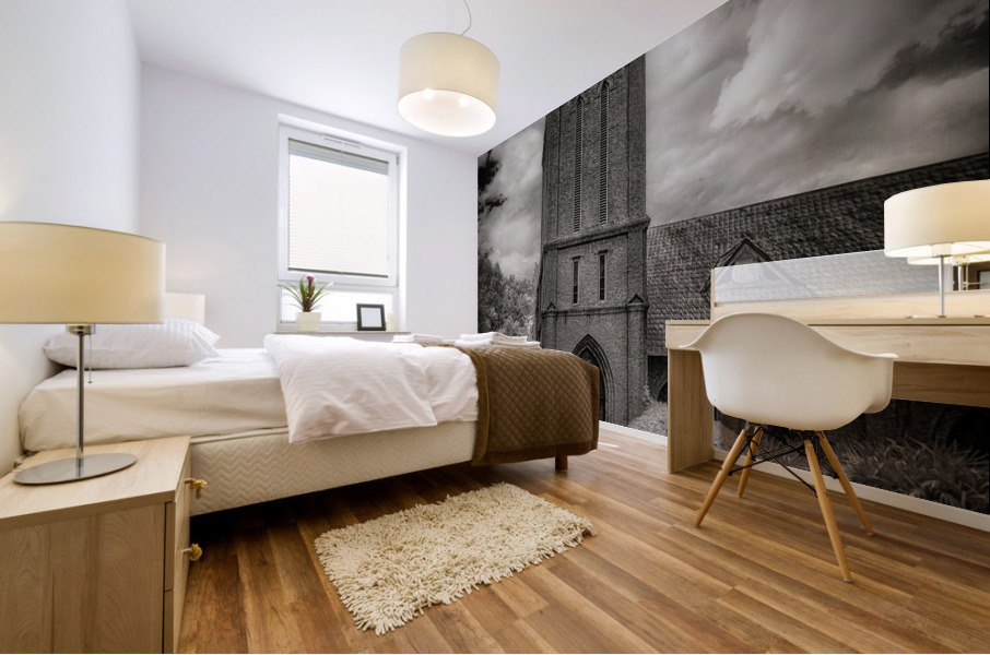 Church Tower Mural print
