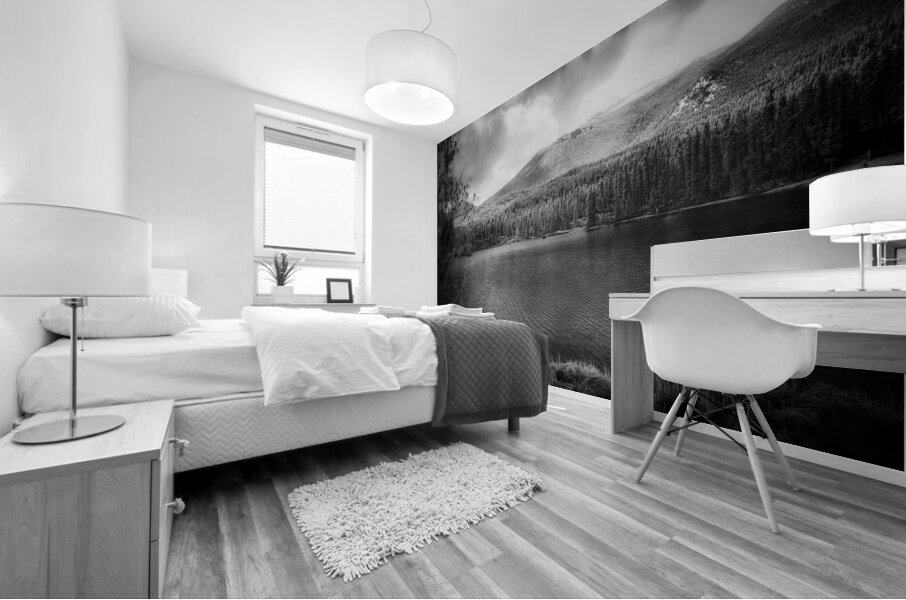 Mountain Melody: Sprague Lake Mural print