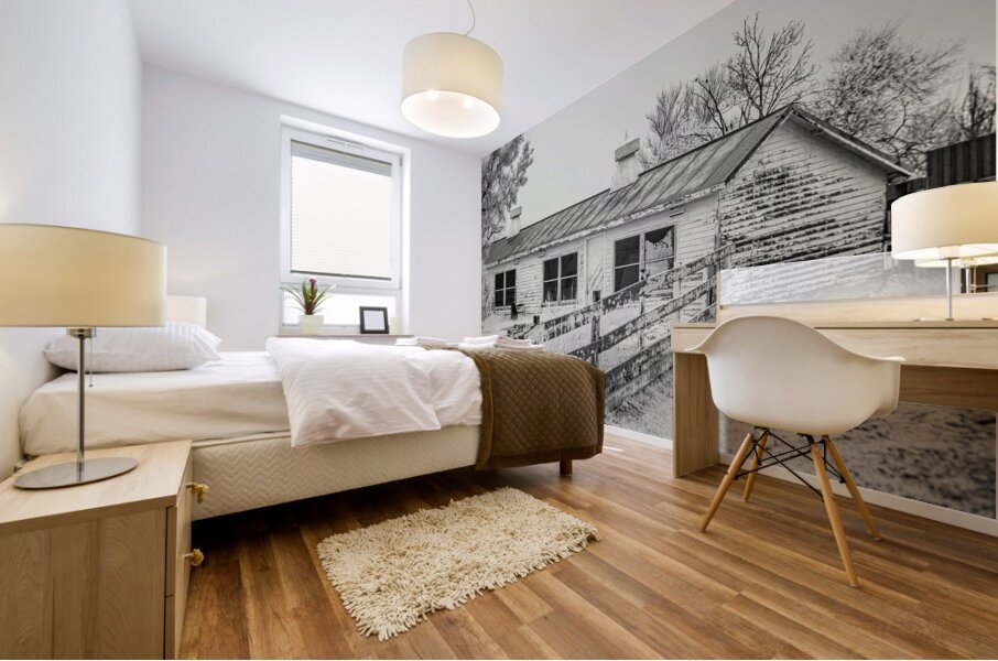 Nebraska Farm - 11 Mural print