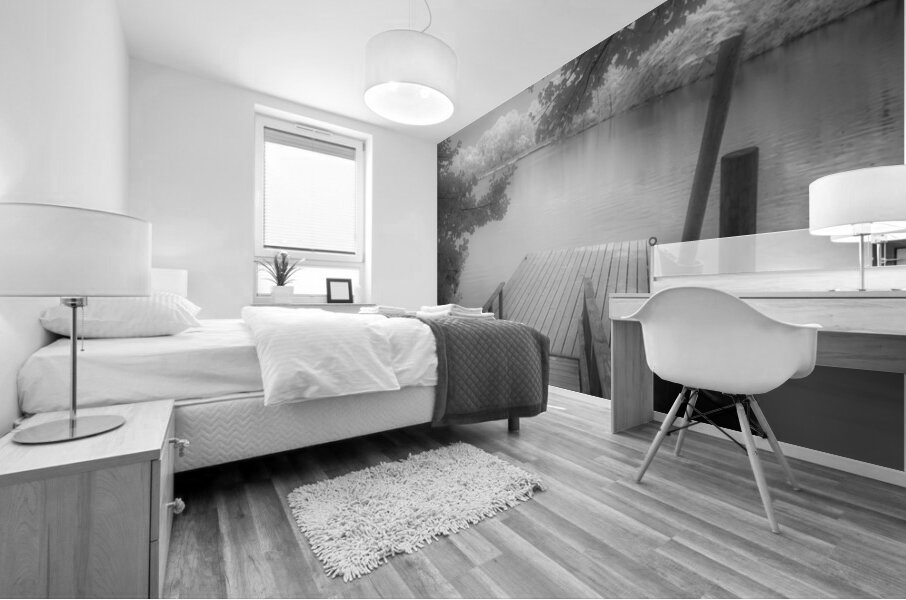 Stillness Captured: Abbotts Pond Mural print