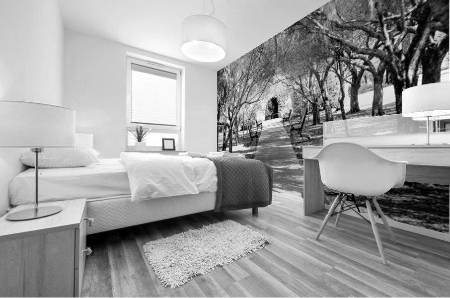 Olive Promenade Mural print