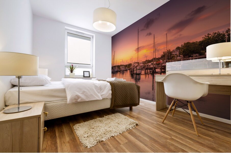 Harbor Light Symphony Mural print