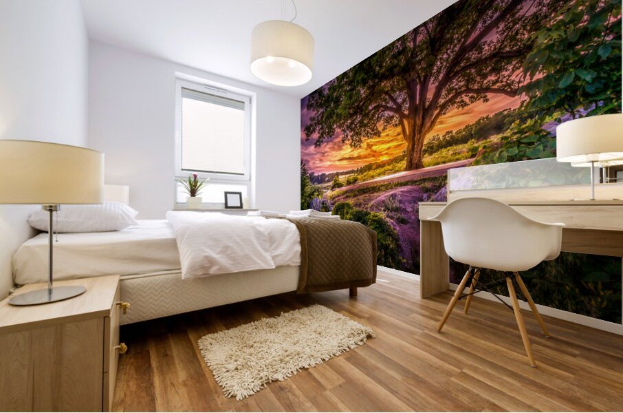 Fairytale Sunset Mural print