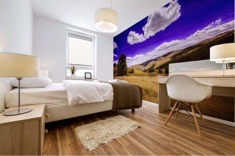 Dreamlike Horizon: Prairies Royal Symphony Mural print
