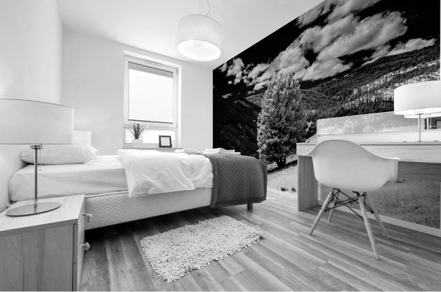 Marysville Lone Tree Mural print