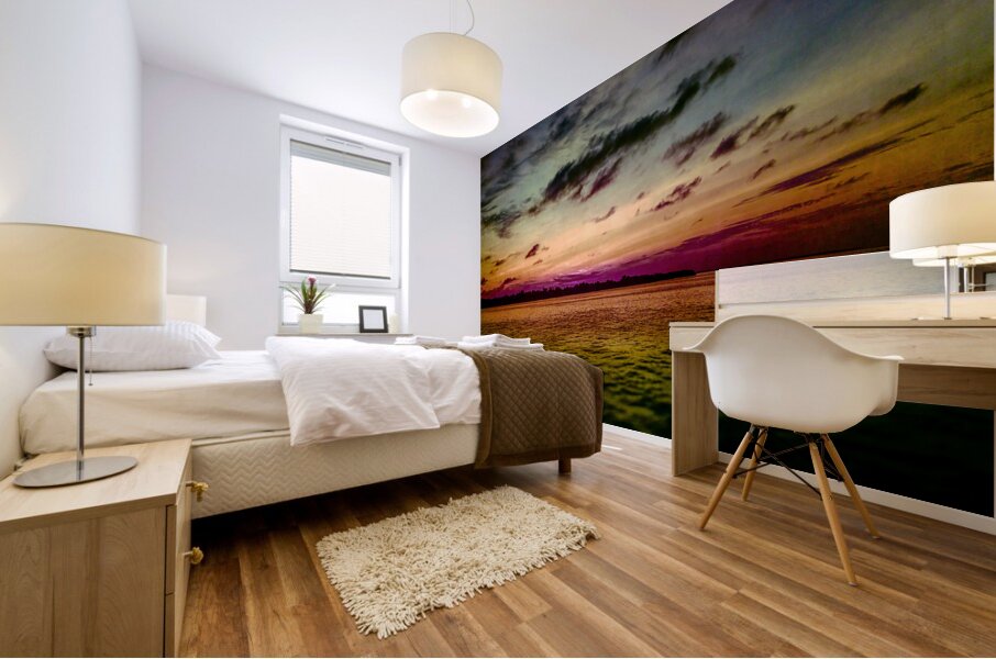 Serenitys Palette: Florida Keys Sunset Mural print