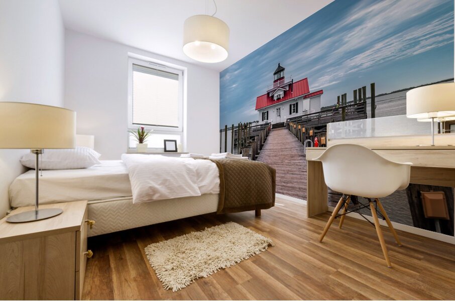 Whispers of Light: Guardian of the Shallowbag Bay Mural print