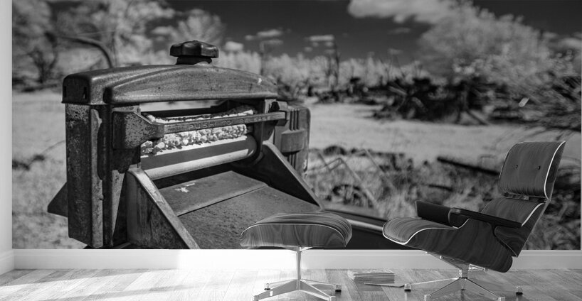 Rustic Relic - Old Washing Machine Wall Murals