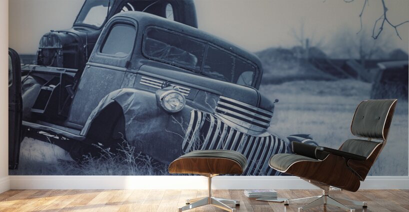 Rustic Relic - Giving a Lift Wall Murals