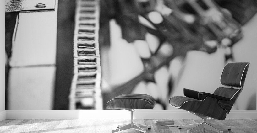 Rustic Relic - Worn Chain Wall Murals