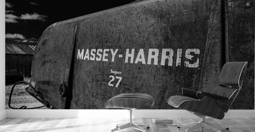 Rustic Relic - Massey-Harris Wall Murals